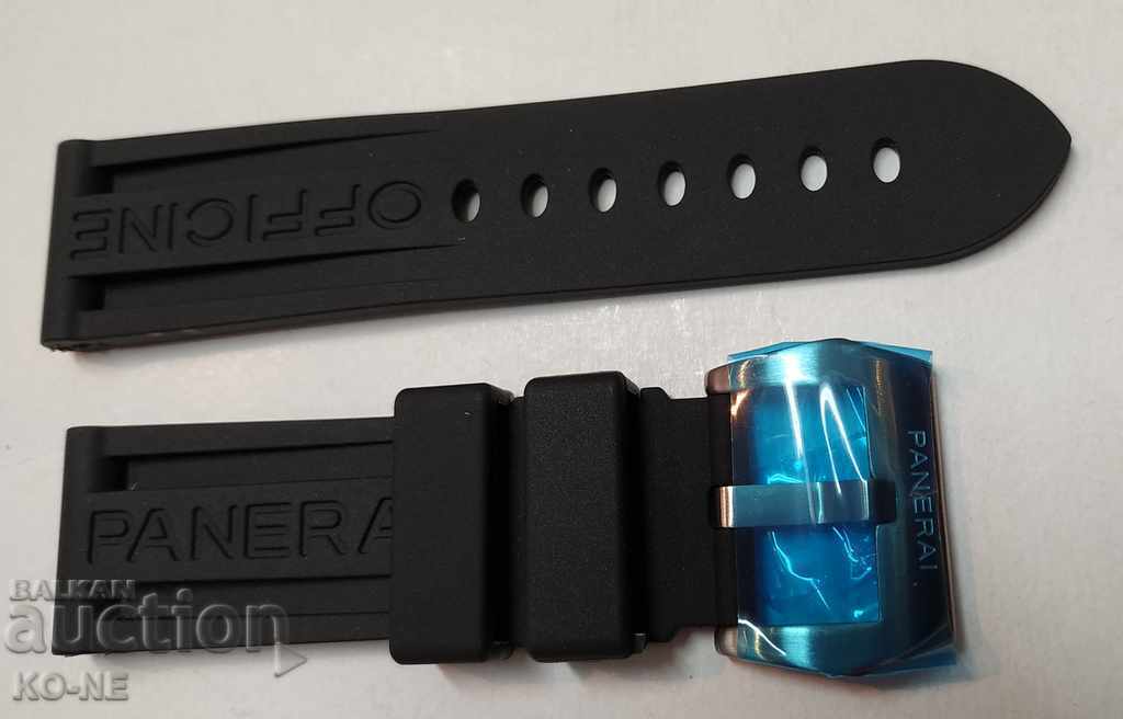 Delivery of Black silicone strap PANERAI PANERAI Delivery of Black silicone strap PANERAI PANERAI