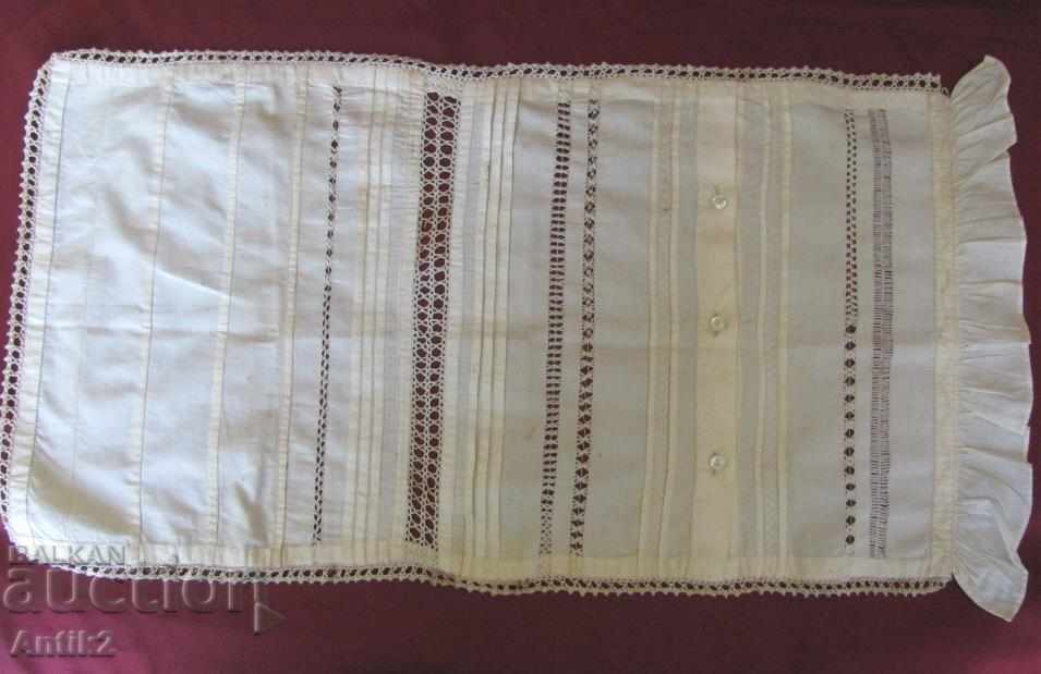 19th Century 2 pieces Baby Bedspreads, Blankets - 7 19th Century 2 pieces Baby Bedspreads, Blankets - 7