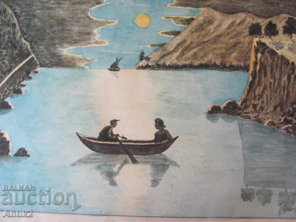 Delivery of 20 Original Watercolor Painting Signed Delivery of 20 Original Watercolor Painting Signed