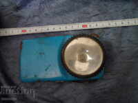 an old flashlight