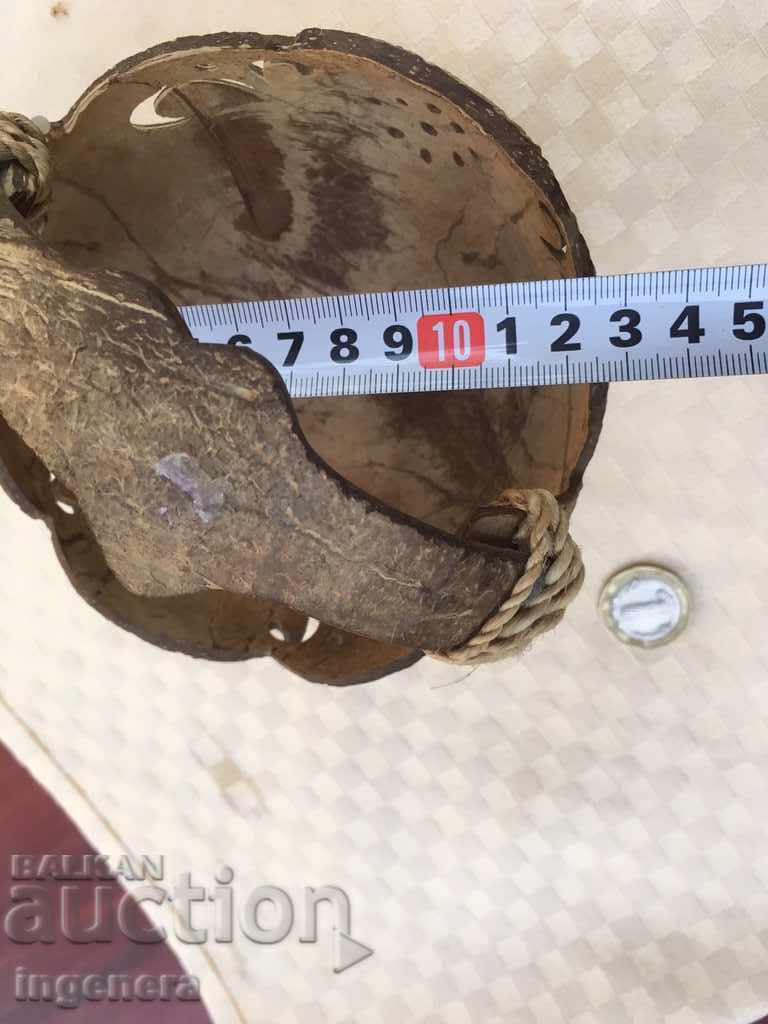 Licitație COȘ DIN NUCĂ DE COCOS