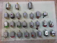 Lot of 26 pcs. dc microelectric motors