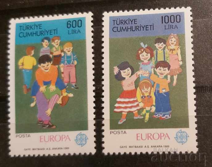 Turkey 1989 Europe CEPT Children MNH