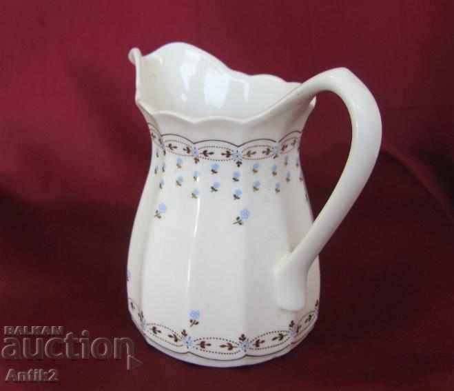 Auction Bone Porcelain Jug Bulgaria BONONIA Auction Bone Porcelain Jug Bulgaria BONONIA