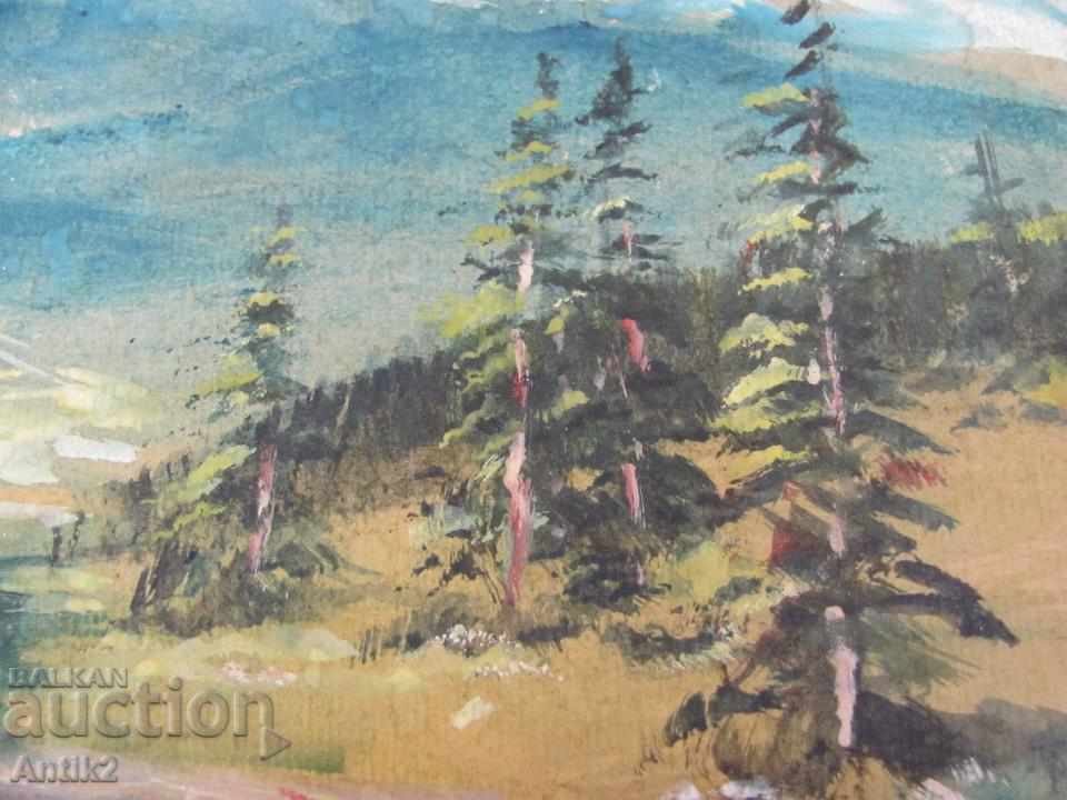 30's Original Author Painting watercolor - 5