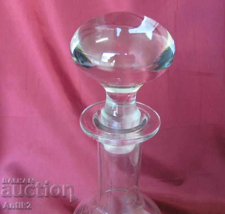 Auction 30s Art Deco Big Glass Garaf Auction 30s Art Deco Big Glass Garaf