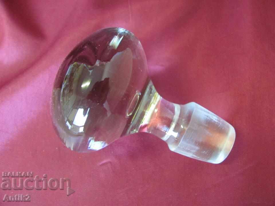 Delivery of 30s Art Deco Big Glass Garaf Delivery of 30s Art Deco Big Glass Garaf