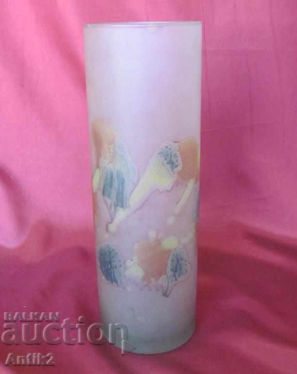 Auction  Old Author Vase Israel