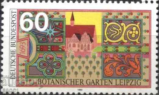 Μια καθαρή μάρκα του βοτανικού έτους στη Λειψία του 1992 από τη Γερμανία