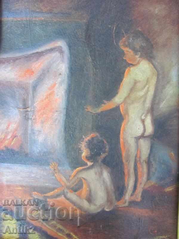 Auction 30's Original Oil Painting Auction 30's Original Oil Painting