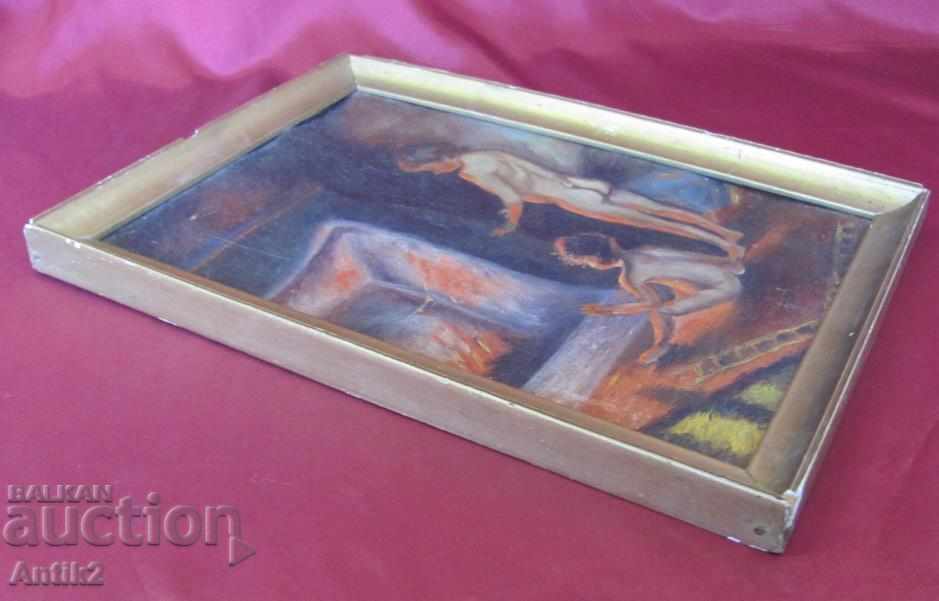30's Original Oil Painting - 7 30's Original Oil Painting - 7