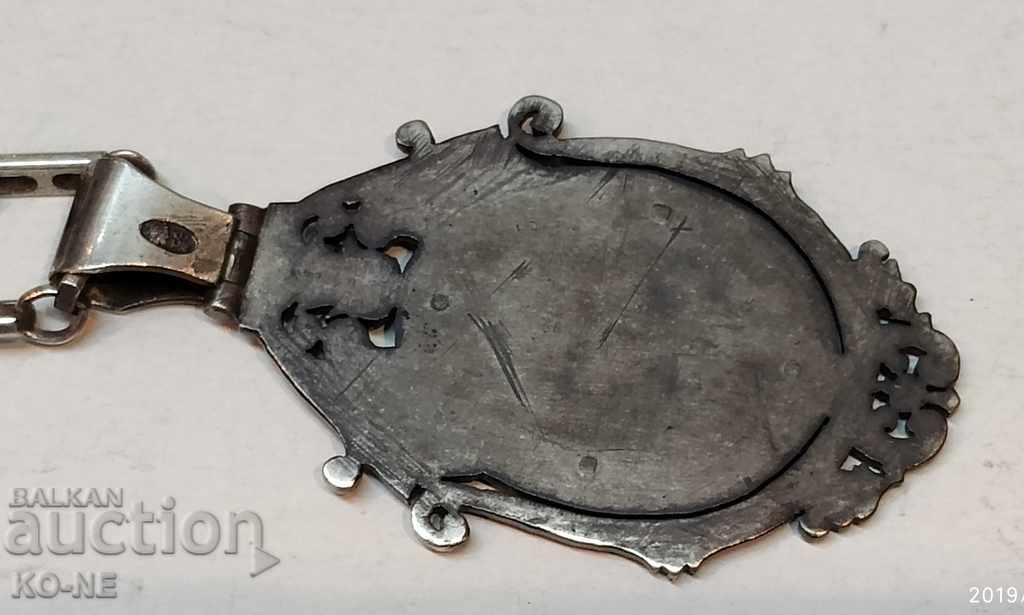 Medallion Tsarist Russia - Silver Enamel - 5