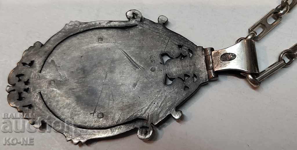 Медалйон Царска Русия - сребро емайл - 6 Медалйон Царска Русия - сребро емайл - 6