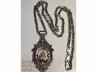 Medalion Rusia Țaristă - argint email