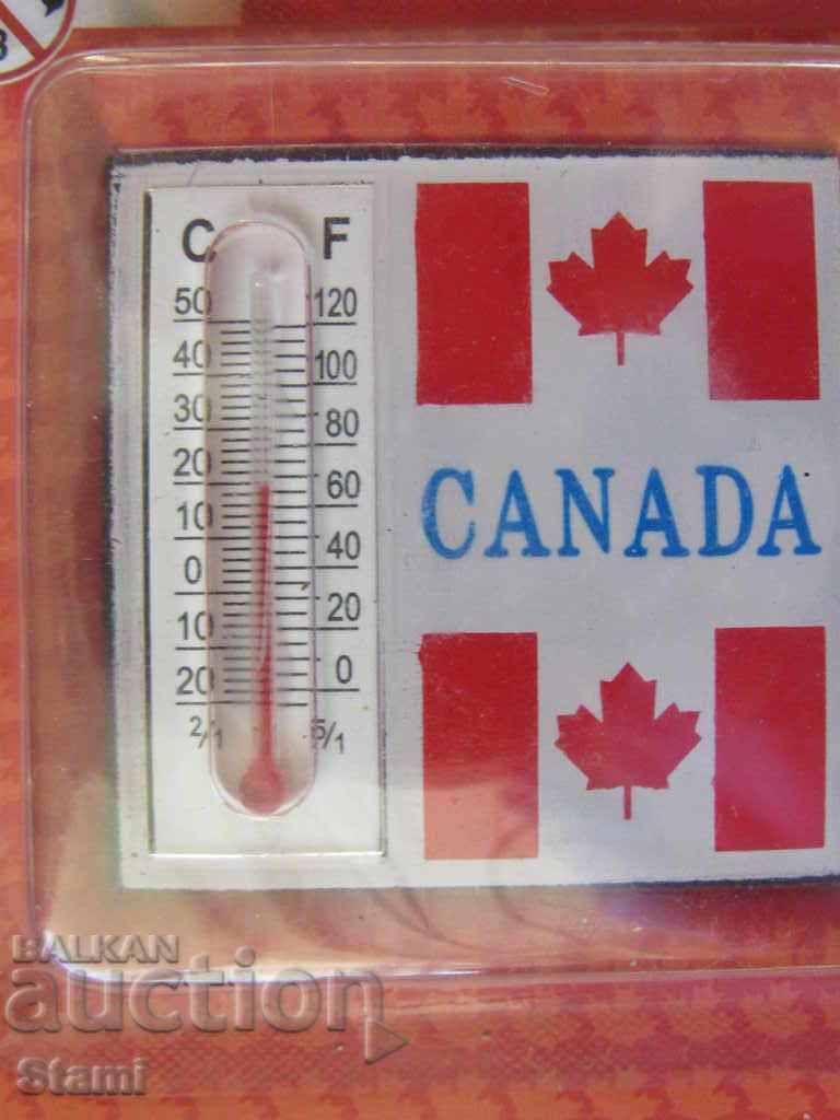Magnet thermometer from Canada-series-4 - 5 Magnet thermometer from Canada-series-4 - 5