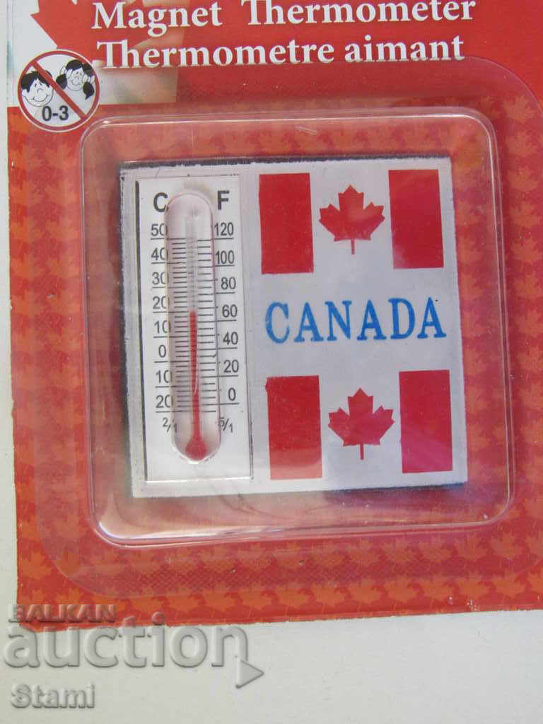Магнит-термометър от Канада-серия-4