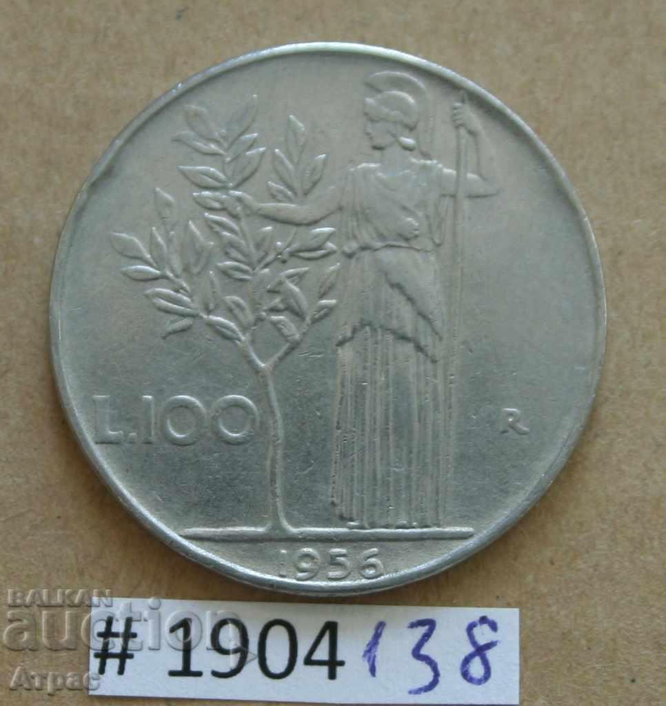 100 λίβρες 1956 - Ιταλία