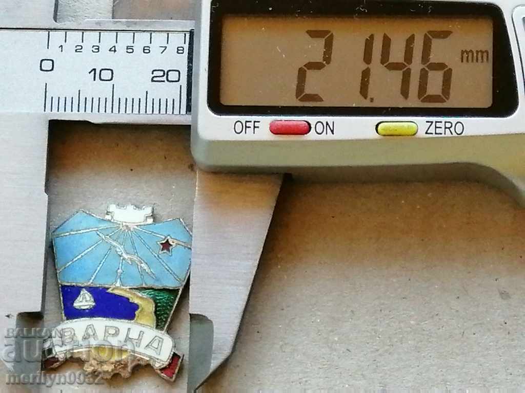 Delivery of Badge of Honor VARNA Medal Badge Delivery of Badge of Honor VARNA Medal Badge