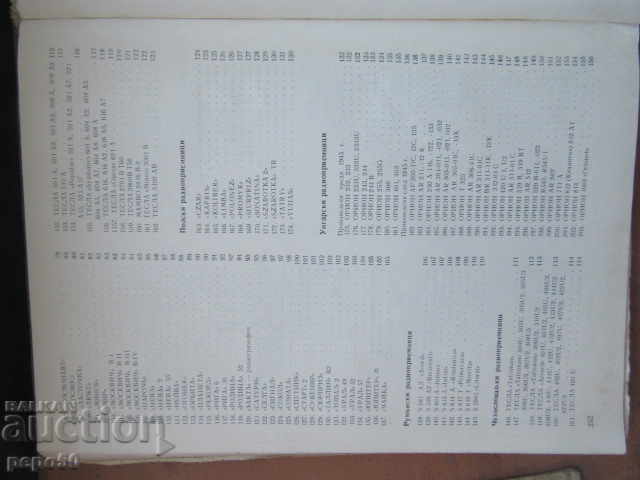 Auction  RADIO AND TELEVISION RECEIVERS / Factory Circuits / - 1972