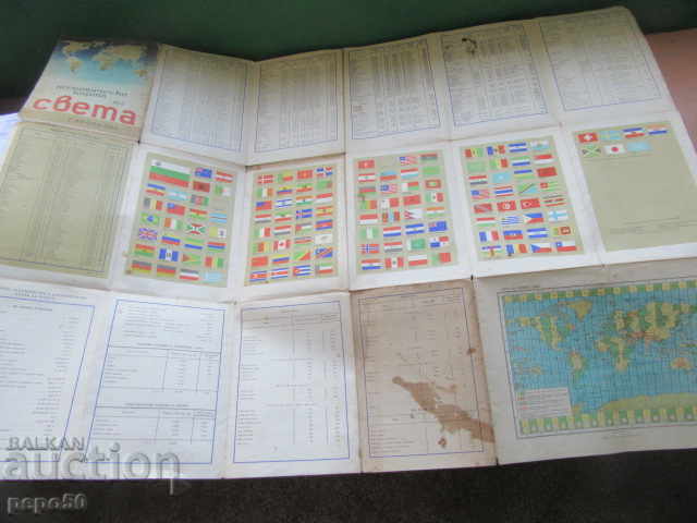 Delivery of POLITICAL MAP OF THE WORLD - 1967 Delivery of POLITICAL MAP OF THE WORLD - 1967