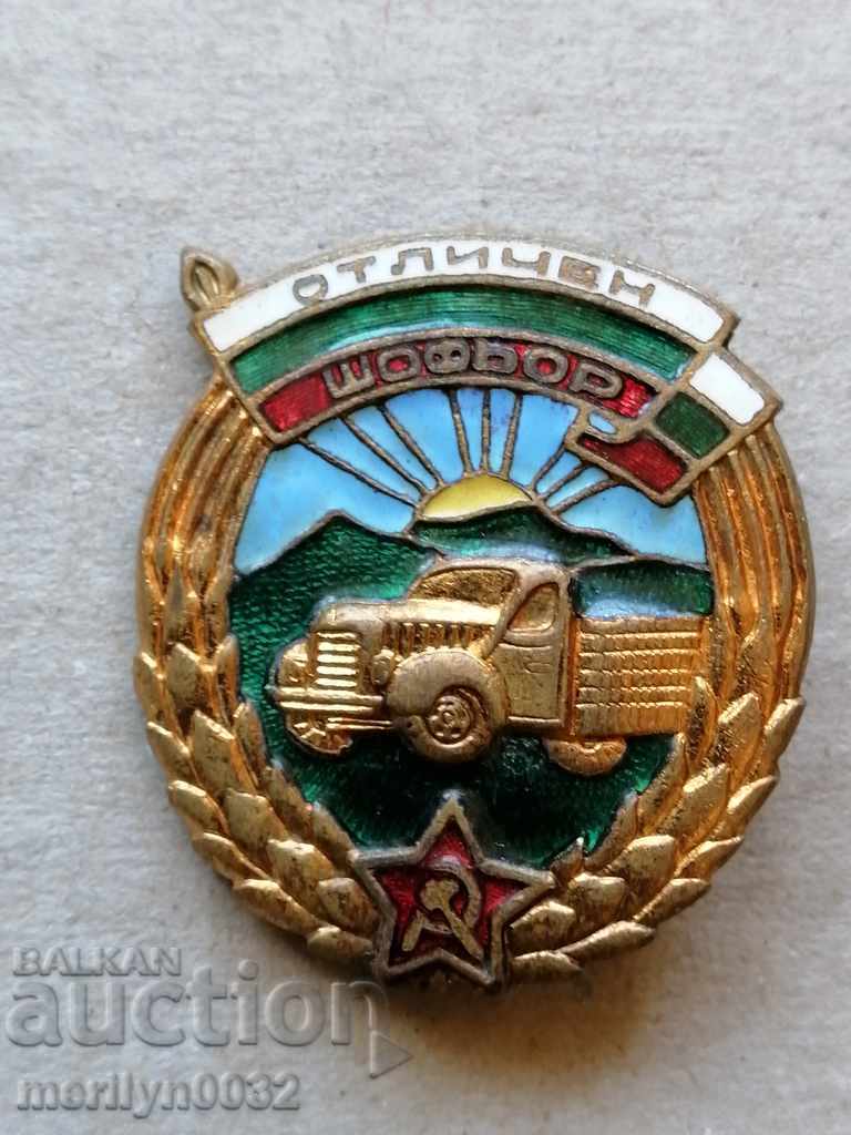 Badge of Excellence Medal badge driver