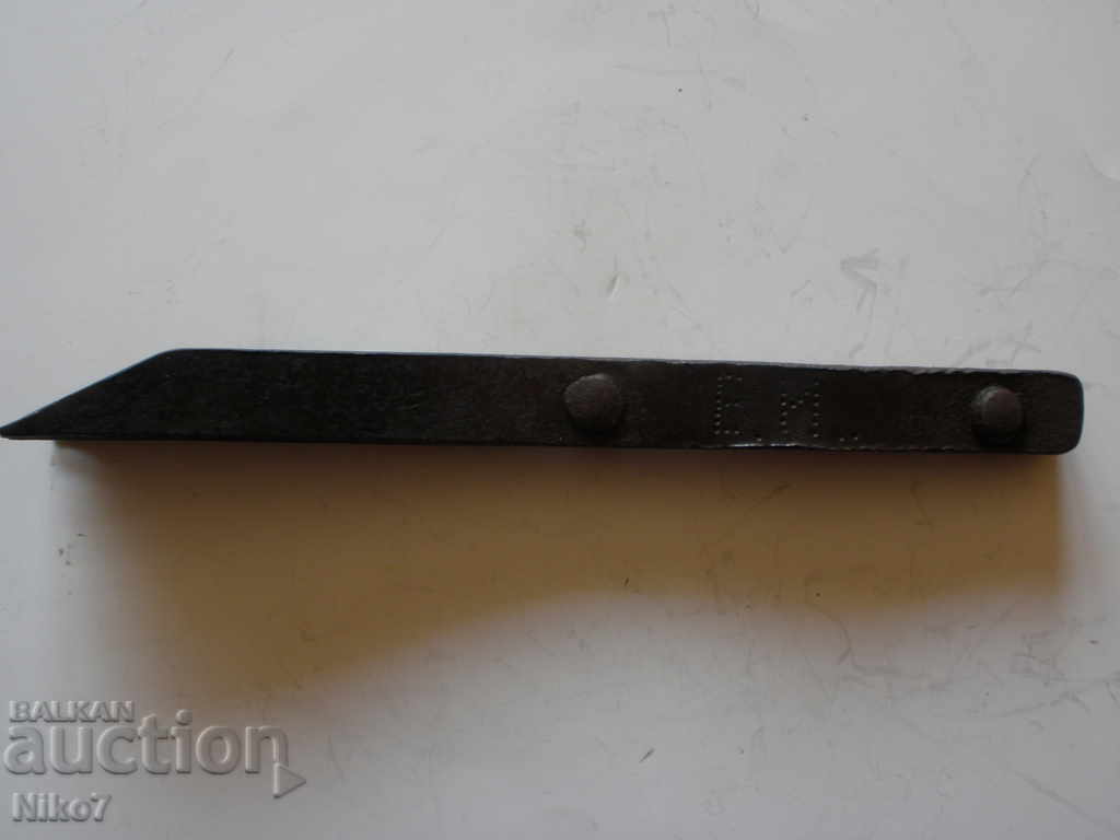 Auction  Old interesting forged tool.