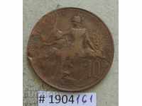 10 centimes 1916 -France