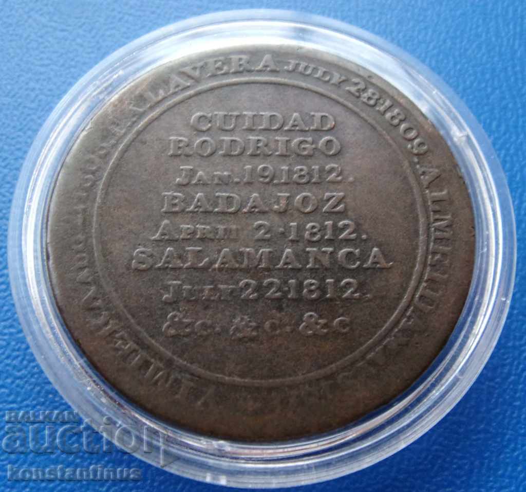 Canada ½ Penny 1812 The victory over Napoleon at Salamanca with price € 15.34 | 30.00 BGN Canada ½ Penny 1812 The victory over Napoleon at Salamanca with price € 15.34 | 30.00 BGN