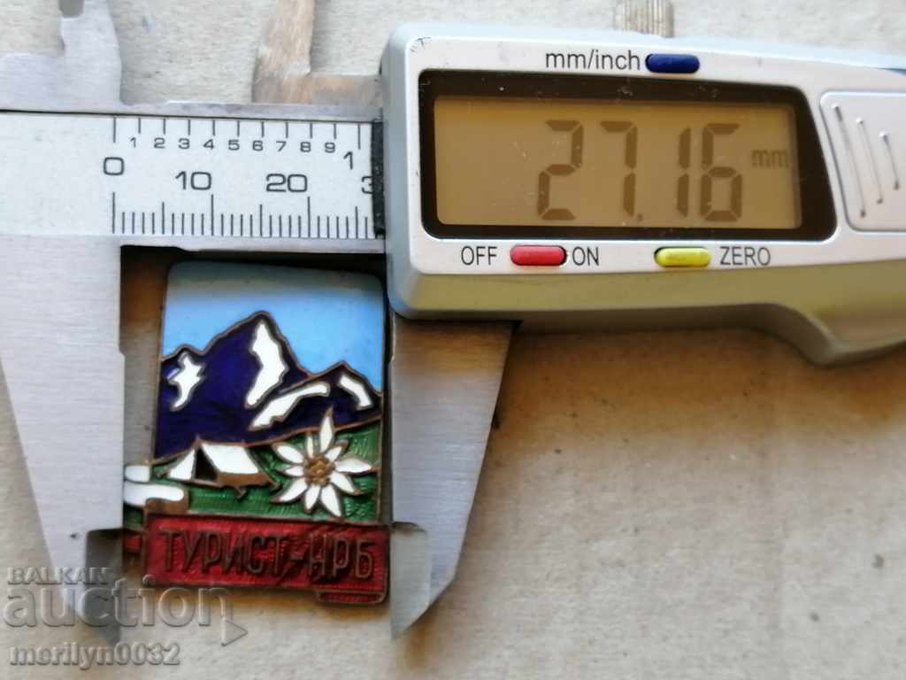 Delivery of Tourist sign NRB Medal badge GREAT Delivery of Tourist sign NRB Medal badge GREAT