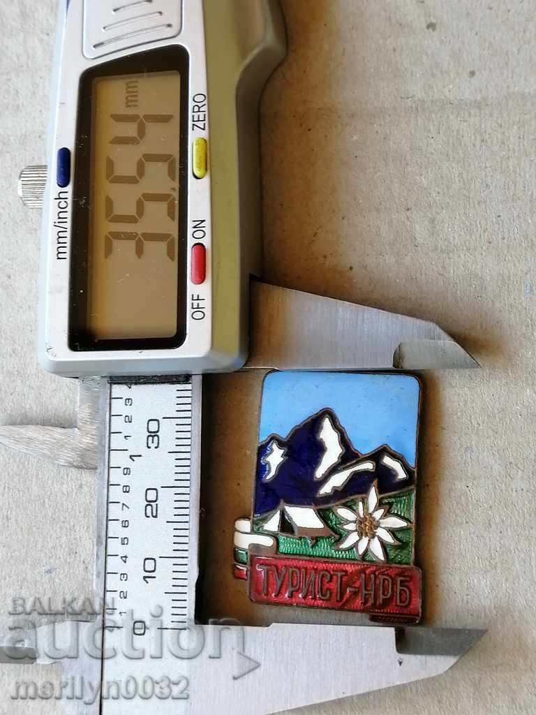 Tourist sign NRB Medal badge GREAT - 5 Tourist sign NRB Medal badge GREAT - 5