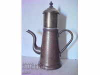 Old teapot copper + brass