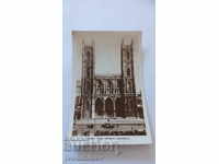 Postcard Montreal Notre Dame Church 1936