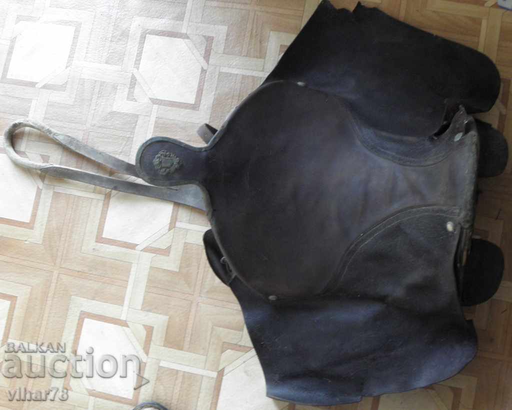 Delivery of Ancient Army saddle, consisting of three parts