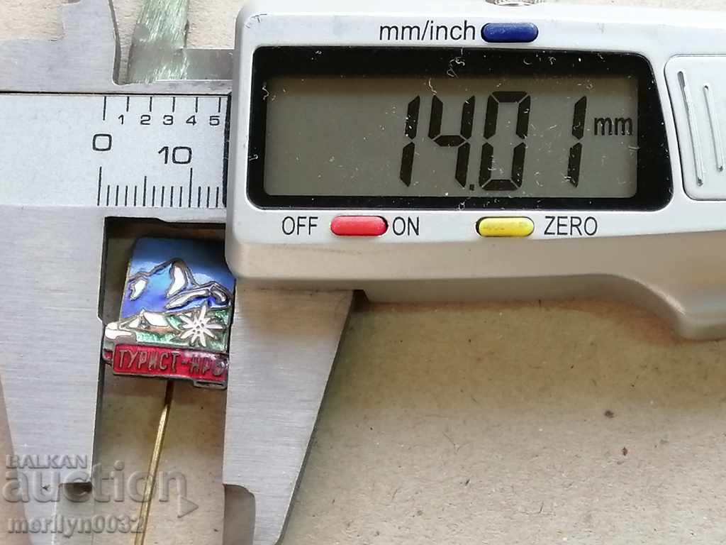 Delivery of Tourist sign NRB Medal badge small Delivery of Tourist sign NRB Medal badge small