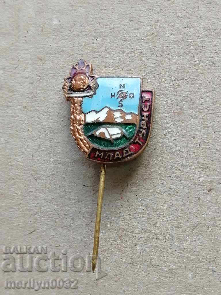 Badge Young Tourist NRB Medal Badge with price 48.00 BGN | € 24.54 Badge Young Tourist NRB Medal Badge with price 48.00 BGN | € 24.54