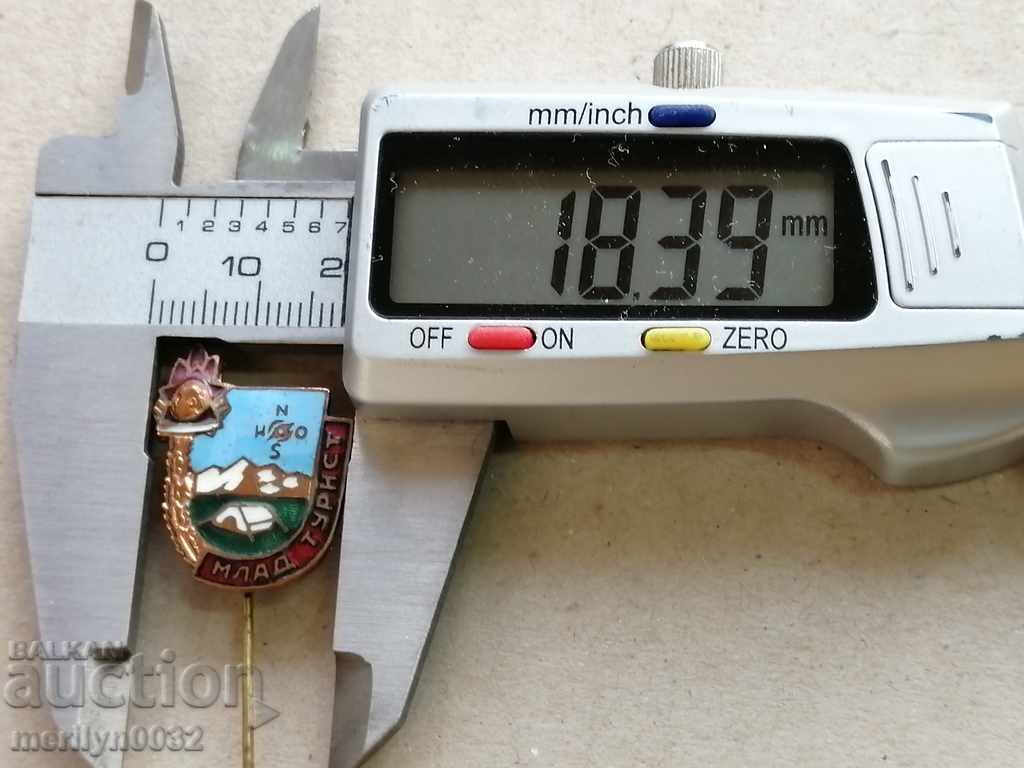 Delivery of Badge Young Tourist NRB Medal Badge Delivery of Badge Young Tourist NRB Medal Badge