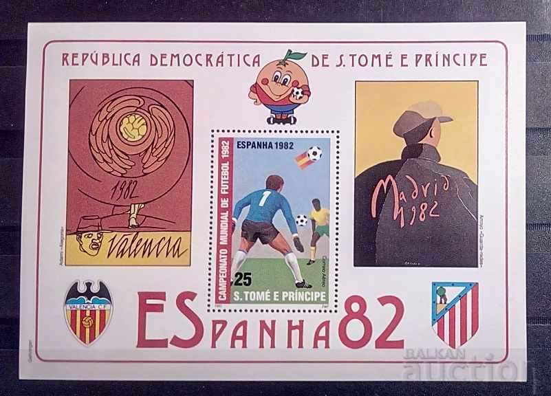 São Tomé and Príncipe 1982 Sport/Football Block MNH São Tomé and Príncipe 1982 Sport/Football Block MNH