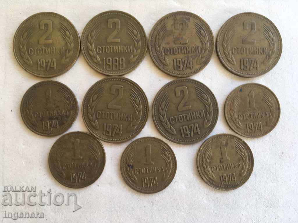 Auction  1 AND 2 HUNDRED COINS 1974-11 NO