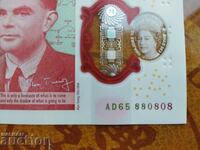 INTERESANT NUMĂR 50 de lire sterline din 2016 88 08 08