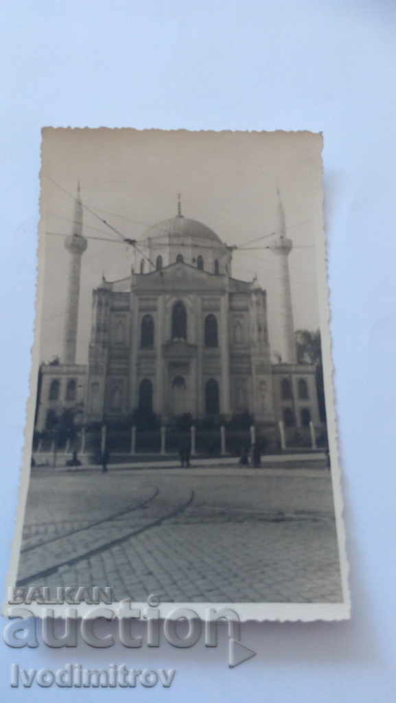 Postcard Tirana The largest mosque