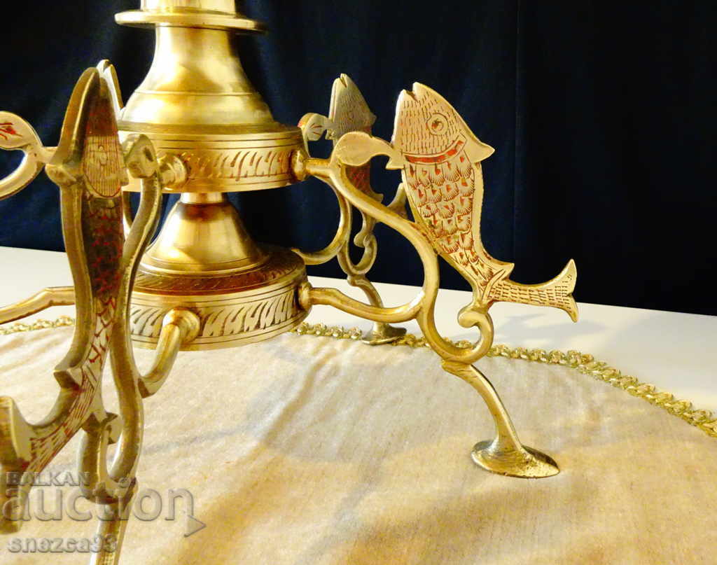 Χάλκινος ναργιλέ 3,2 κιλά, κυψελωτό σμάλτο. - 6 Χάλκινος ναργιλέ 3,2 κιλά, κυψελωτό σμάλτο. - 6