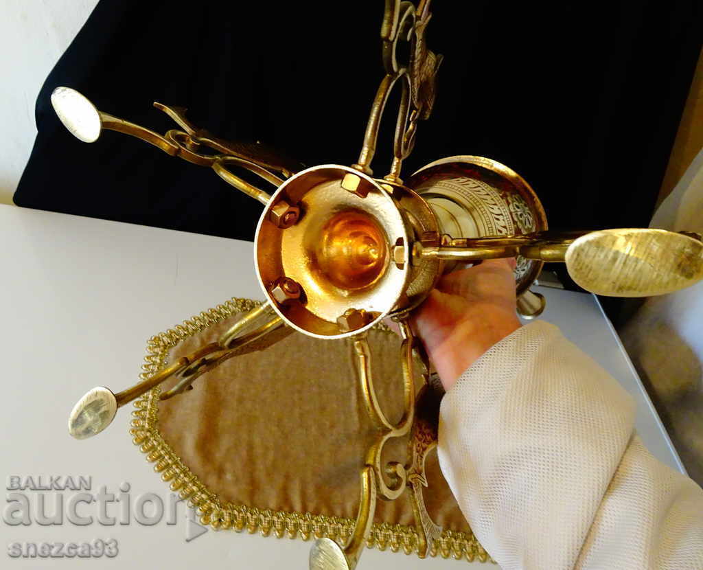 Χάλκινος ναργιλέ 3,2 κιλά, κυψελωτό σμάλτο. - 7 Χάλκινος ναργιλέ 3,2 κιλά, κυψελωτό σμάλτο. - 7