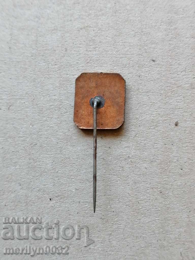 Auction Breastplate Ski Sign Kingdom Bulgaria Medal Badge Auction Breastplate Ski Sign Kingdom Bulgaria Medal Badge