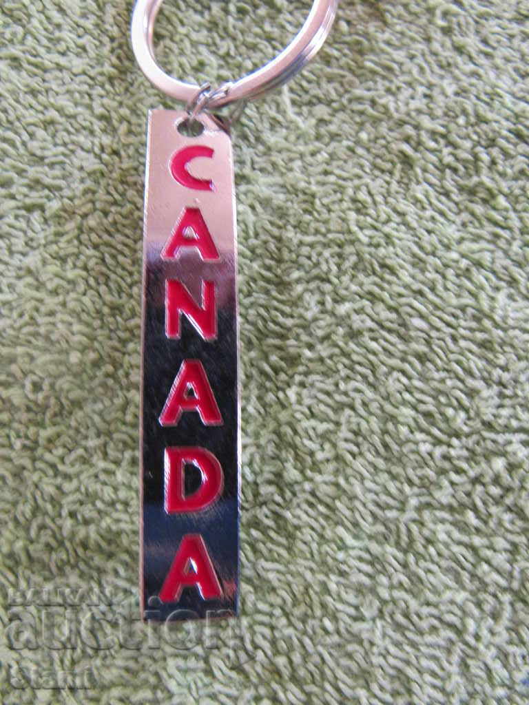 Auction Metal keychain-opener from Canada-series-15 Auction Metal keychain-opener from Canada-series-15