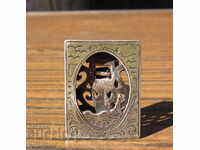 Rame foto argint vechi cu motiv marin, marcate