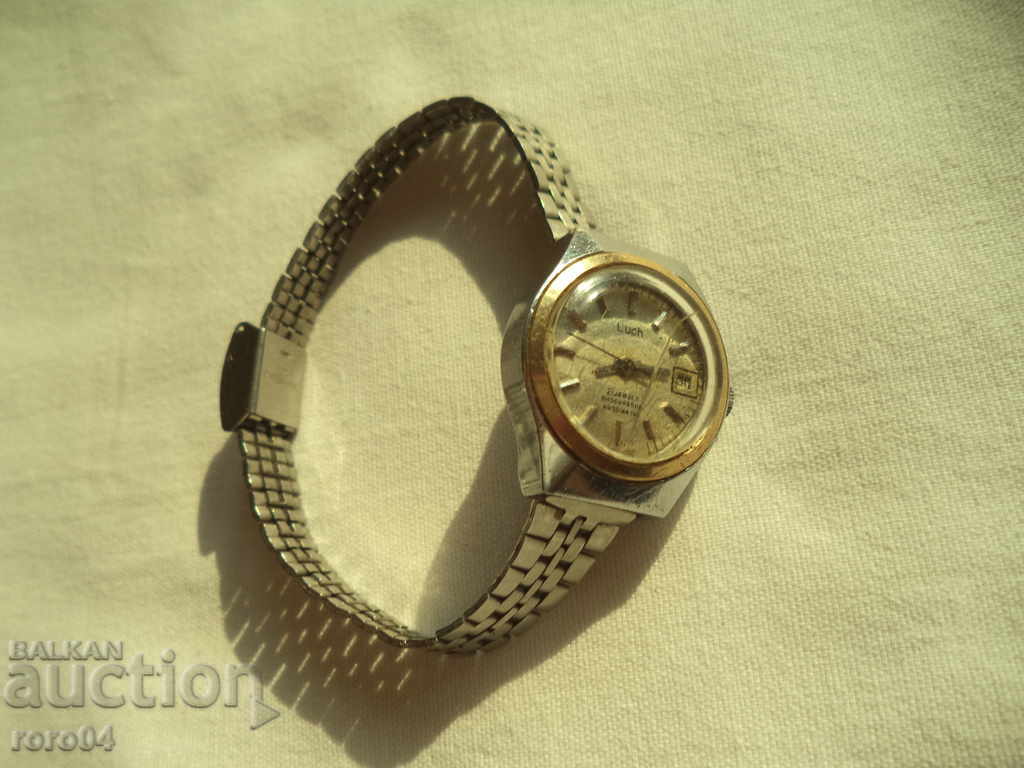 LUCH 21 JEWELS SHOCKPROOF AUTOMATIC - MADE IN USSR with price 20.00 BGN | € 10.23