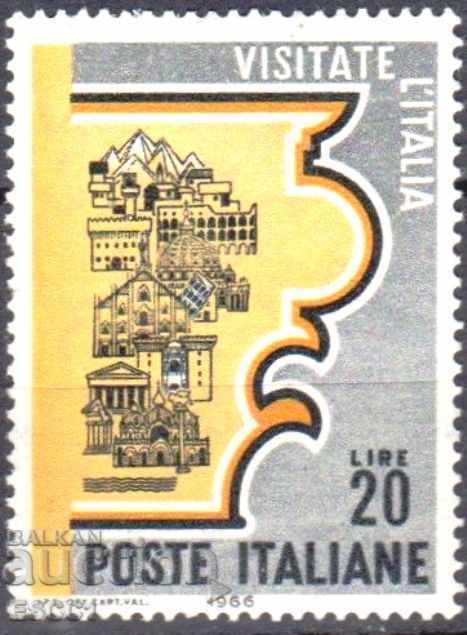 Чиста марка Туризъм 1966 от Италия