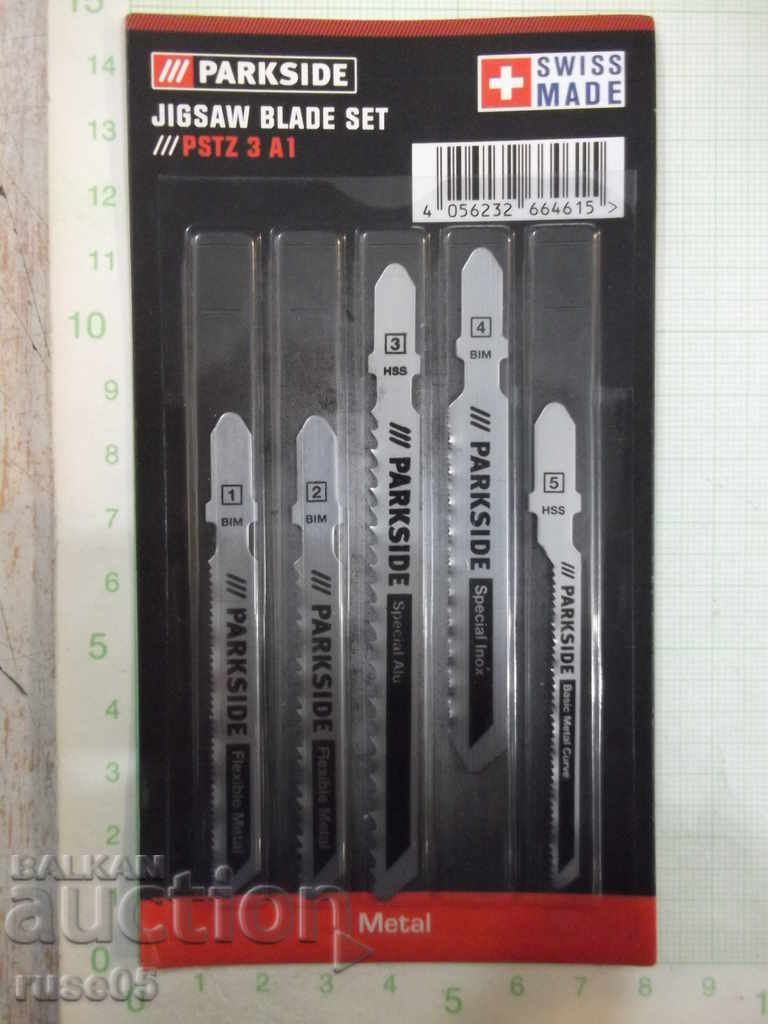 Комплект "PARKSIDE" от 5 бр. ножовки за прободен трион - 2