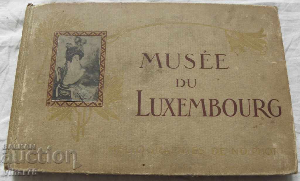 много стара книга-каталог -MUSEE DU LUXEMBOURG