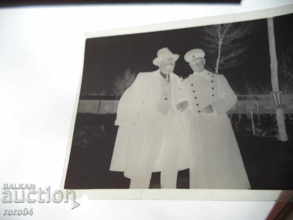 NEGATIVE - KINGDOM OF BULGARIA - Czarist officer - 7 NEGATIVE - KINGDOM OF BULGARIA - Czarist officer - 7